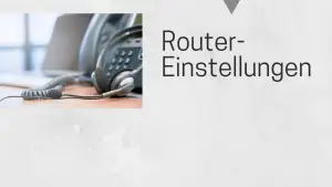 Routereinstellungen